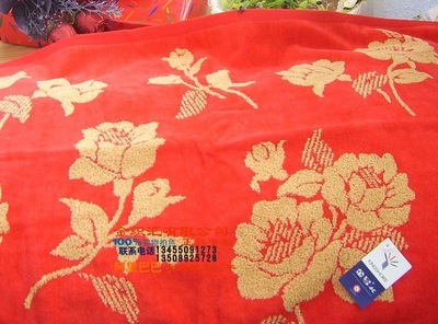 金號毛巾 正品 純棉無捻割絨大紅玫瑰婚慶枕巾G2037W - 金號毛巾 正品 純棉無捻割絨大紅玫瑰婚慶枕巾G2037W廠家 - 金號毛巾 正品 純棉無捻割絨大紅玫瑰婚慶枕巾G2037W價格 - 臨清市金織匯紡織品購銷 - 